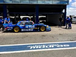 Boero y una prueba positiva con el Ford